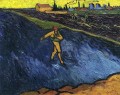 The Sower Outskirts of Arles in the Background Vincent van Gogh